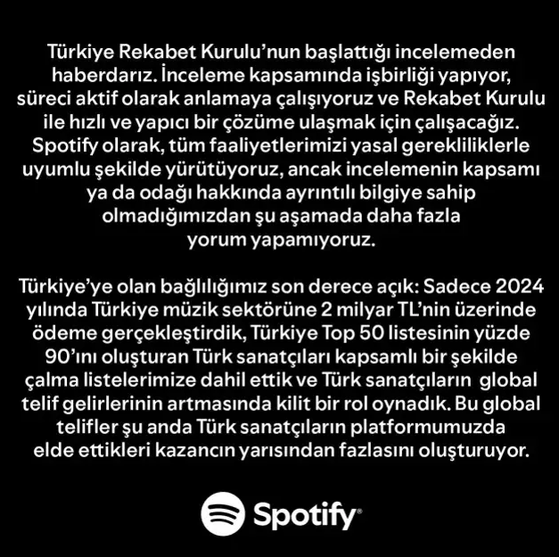 Rekabet Kurumu Spotify Hakkında İnceleme Başlattı Spotify Kapatılacak Mı Sorusu Gündemde