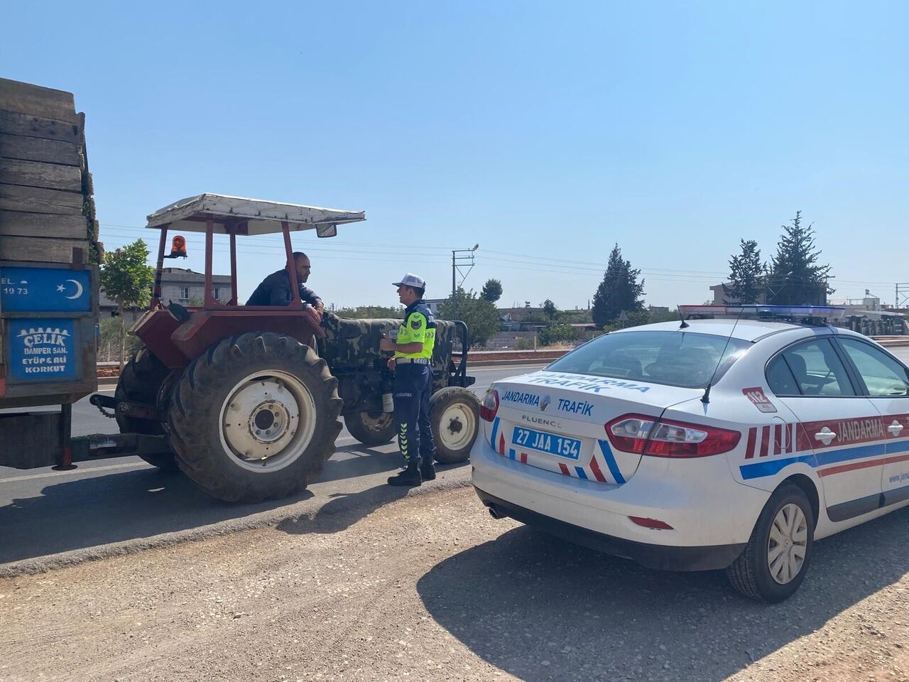 Trafik Jandarmasından Güvenli Tarım Eğitimi (2)