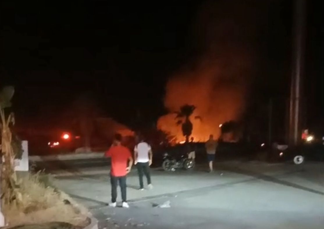 Kahramanmaraş Onikişubat'ta elektrik trafosunda patlama!