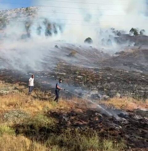 Adana Tufanbeyli'de Orman Yangını (1)