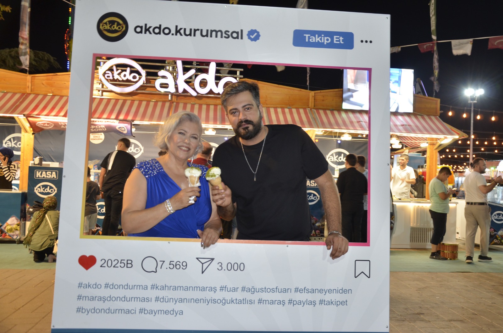 Akdo’dan Cemile Sönmez’e Dondurma Şov (4)