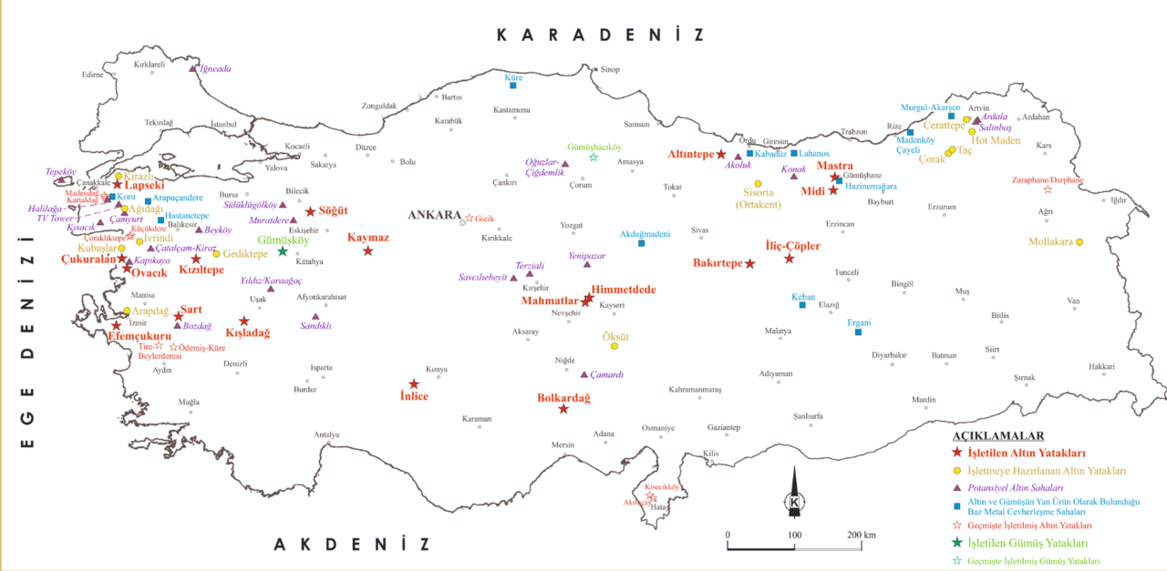 Altın Madeni Olan Iller Belli Oldu 461 Milyar Dolarlık Potansiyel Yer Altında-1