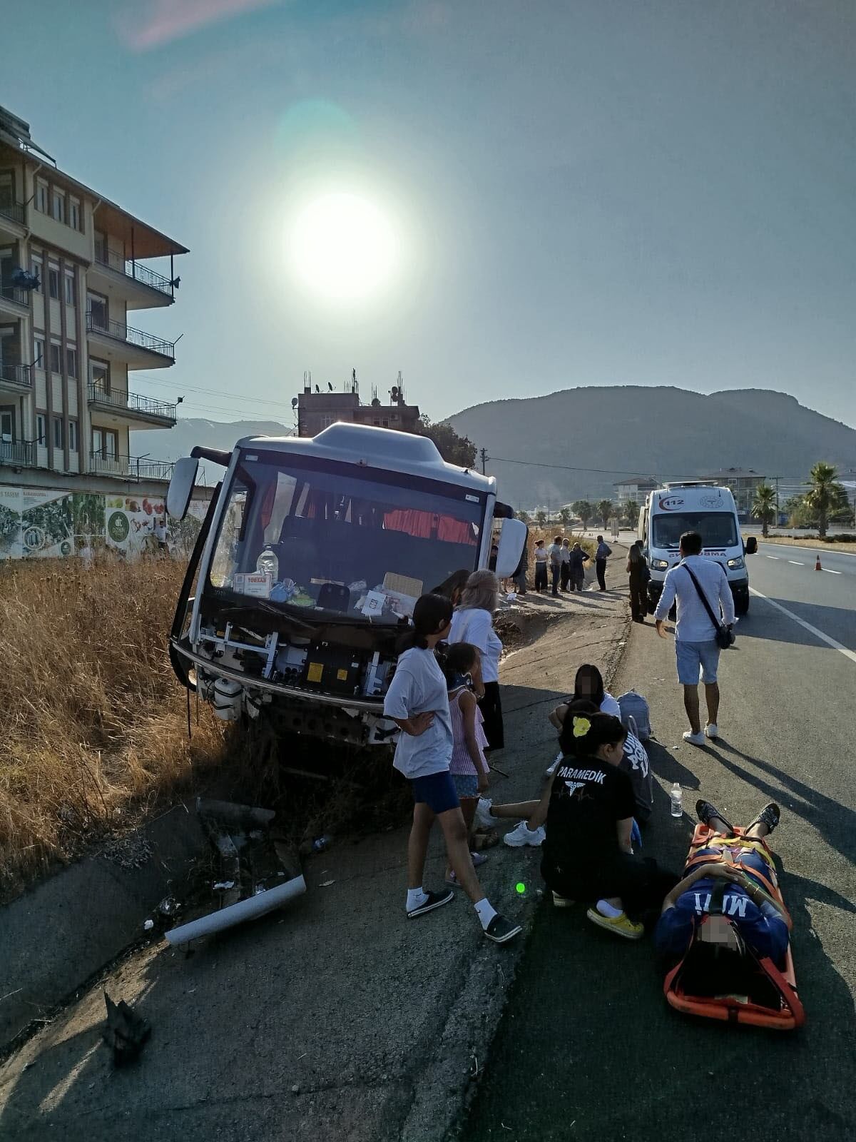 Antalya Gazipaşa’da Trafik Kazasında 23 Kişi Yaralandı (3)
