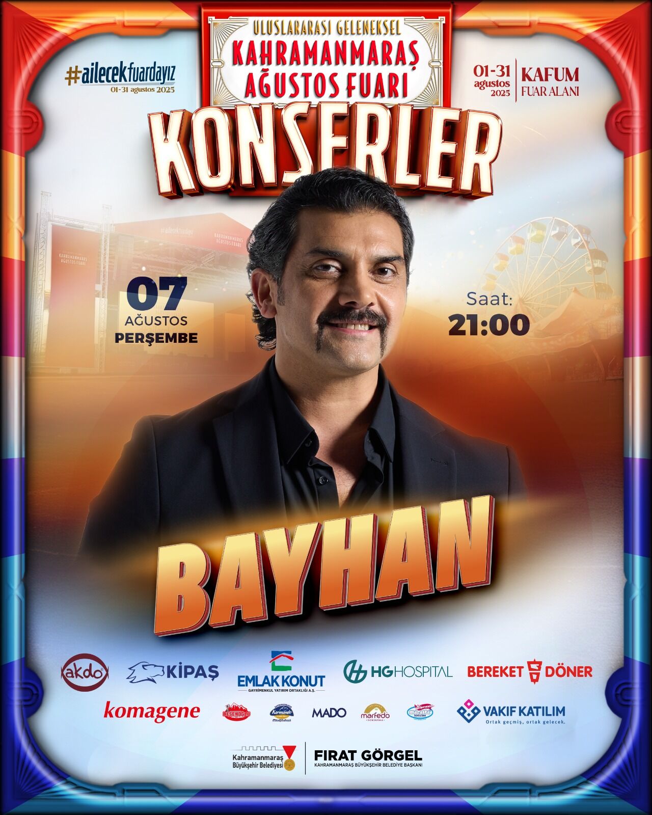 Bayhan 7 Ağustos’ta Kafum’da Sahne Alacak (1)