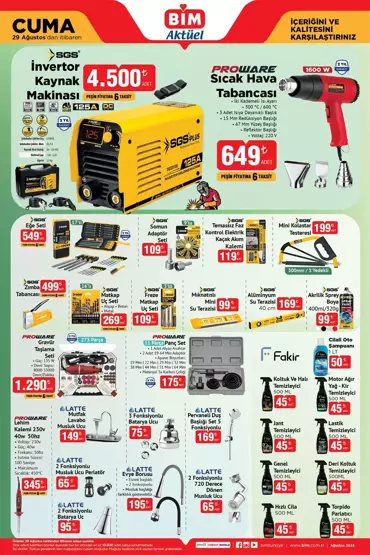 Bim’e Bugün Akıllı Saat Geliyor! (Bi̇m 29 Ağustos 2025 Cuma Aktüel Ürünler Kataloğu) (3)