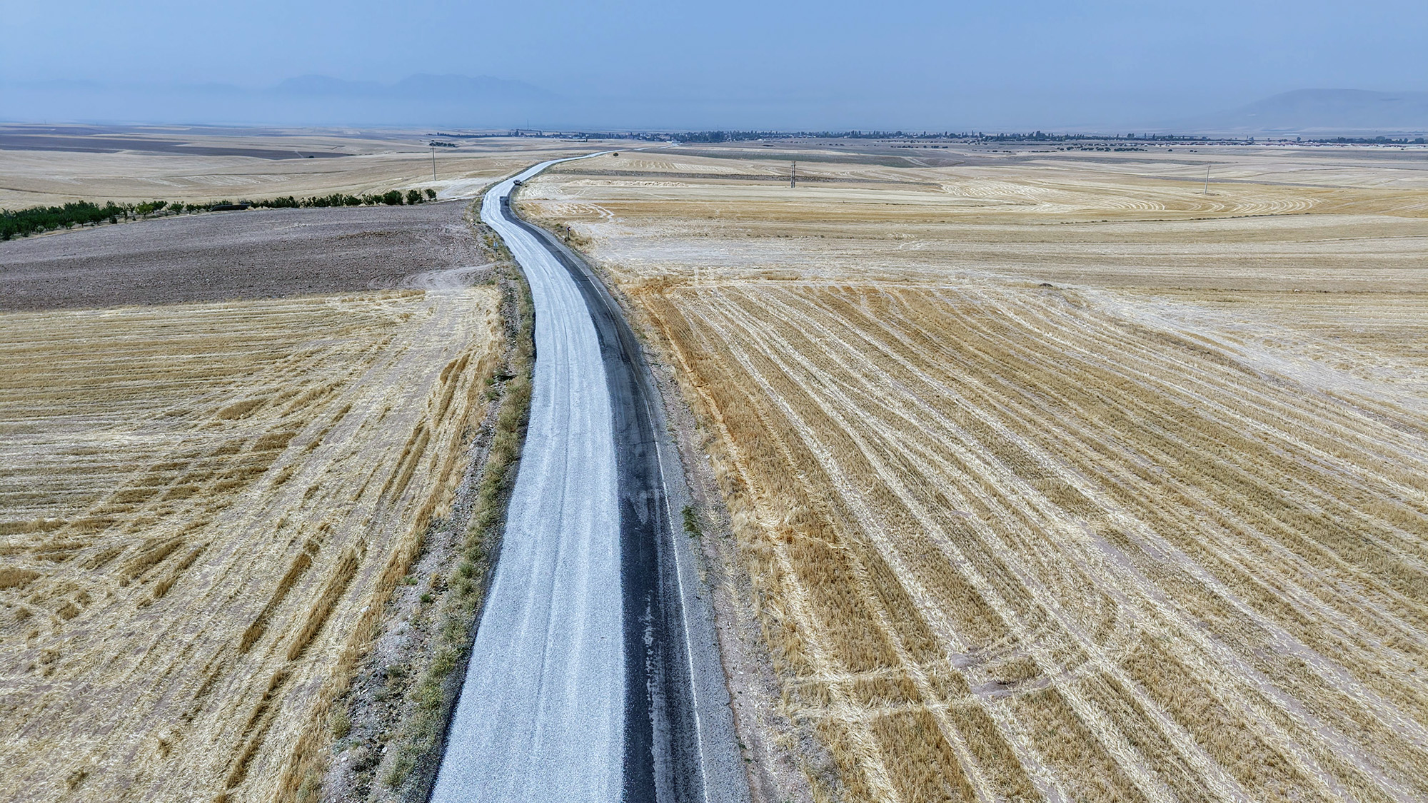 Büyükşehir Belediyesi'nden Elbistan'a Ulaşım Yatırımı İncecik Yolu Yenileniyor (1)