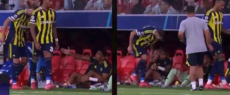 Fenerbahçe’de Yedek Kulübesinde Gergin Anlar! Archie Brown Ve Djiku Birbirine Girdi