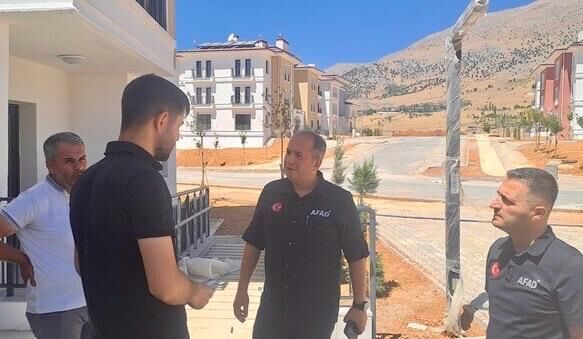 Kahramanmaraş İl Afad Müdürü Temur Konutlarımızın Teslim Süreci Hızlanacak (2)