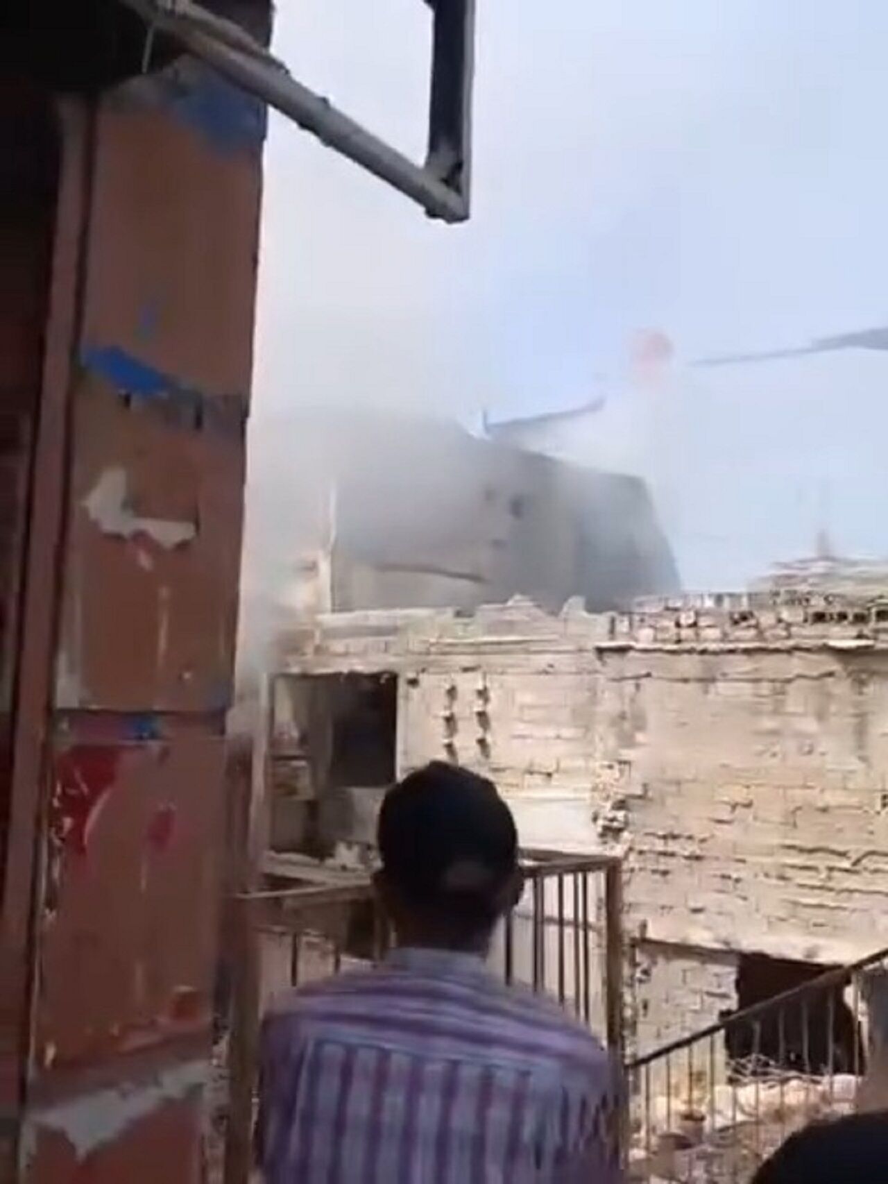 Kahramanmaraş Kalesi Yakınlarında Yangın Paniği (2)