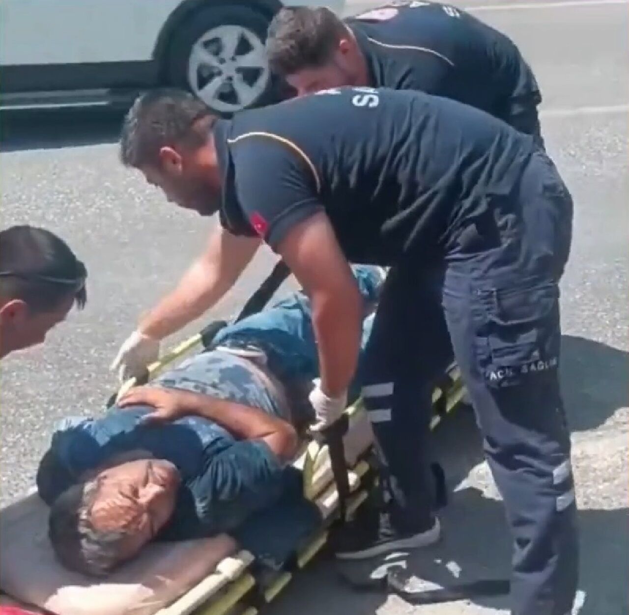 Kahramanmaraş’ta Aşırı Sıcak Bir Vatandaşı Bayılttı (5)