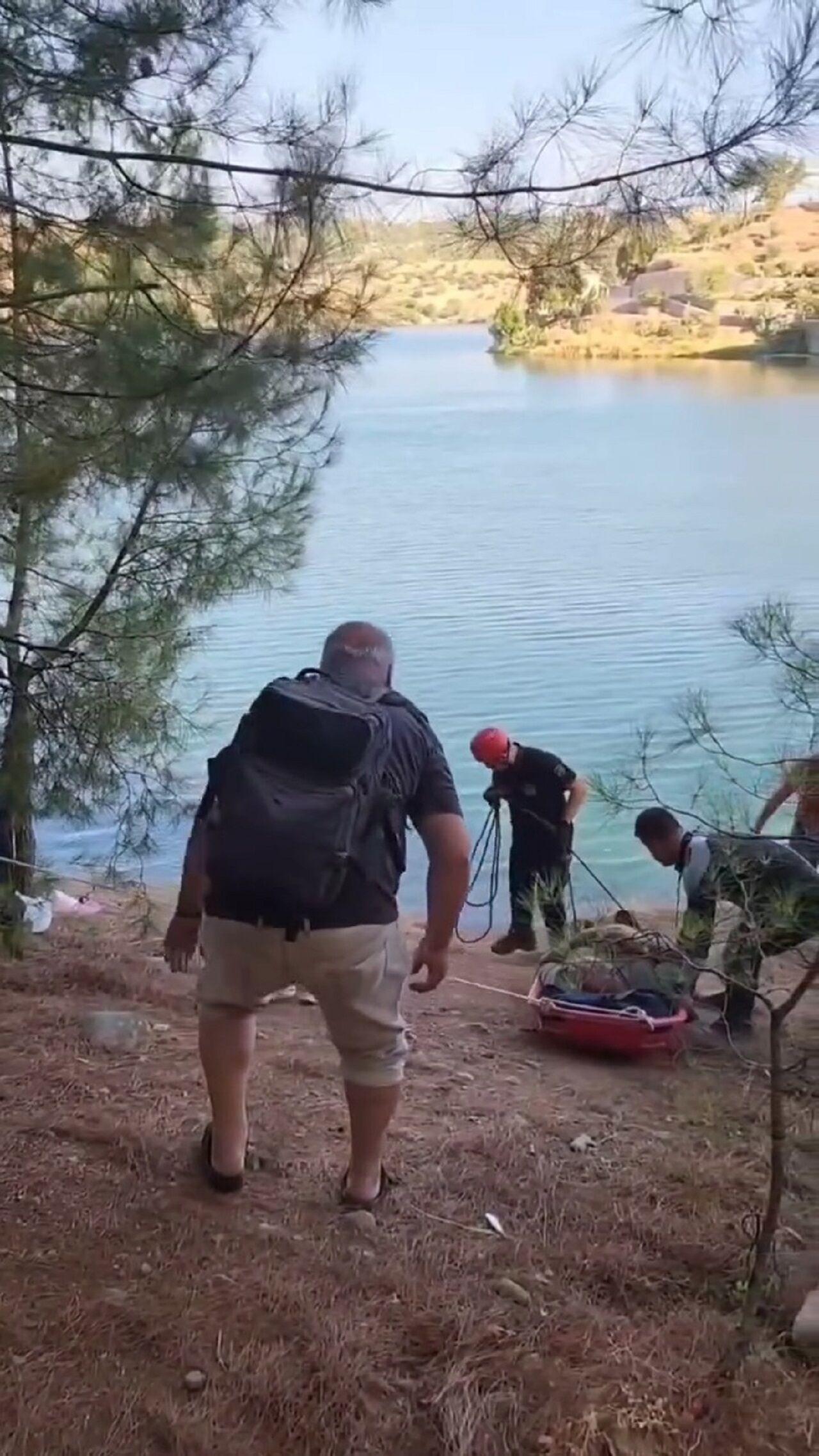 Kahramanmaraş’ta Ayağı Kırılan Vatandaş İtfaiye Kurtardı (2)