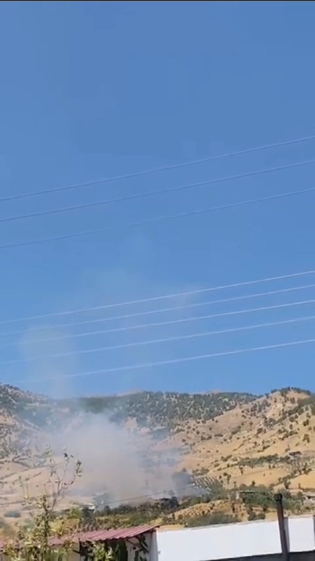 Kahramanmaraş’ta Bağda Çıkan Yangın Korkuttu (2)