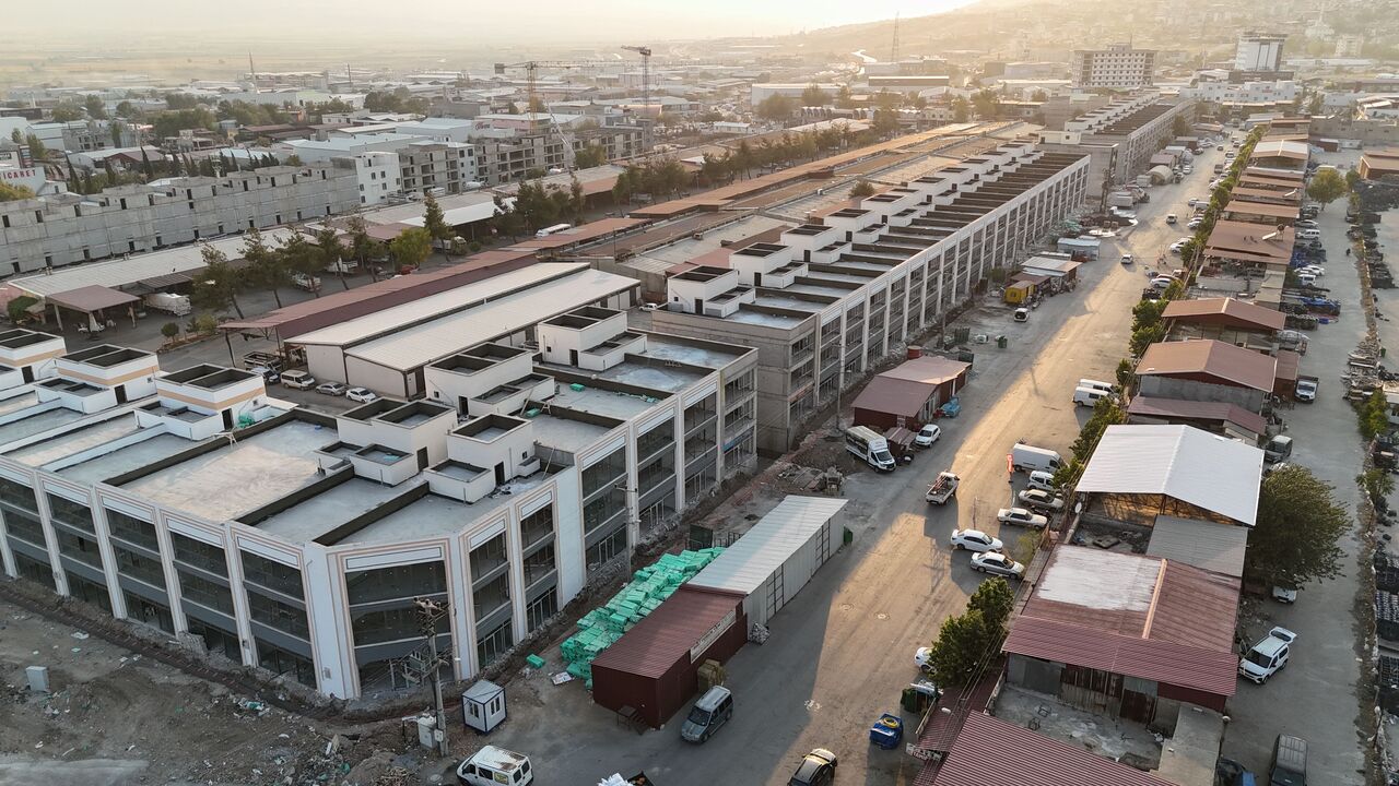 Kahramanmaraş’ta Depremde Yıkılan Gıda Toptancılar Sitesi İlk Etapta Tamamlandı (3)