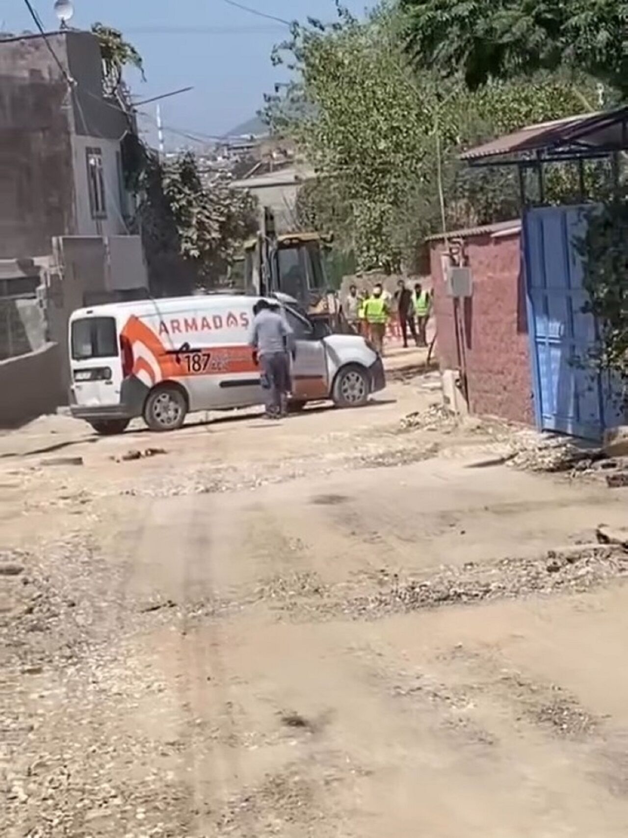 Kahramanmaraş’ta Gaz Borusu Patladı, Ekipler Harekete Geçti (2)