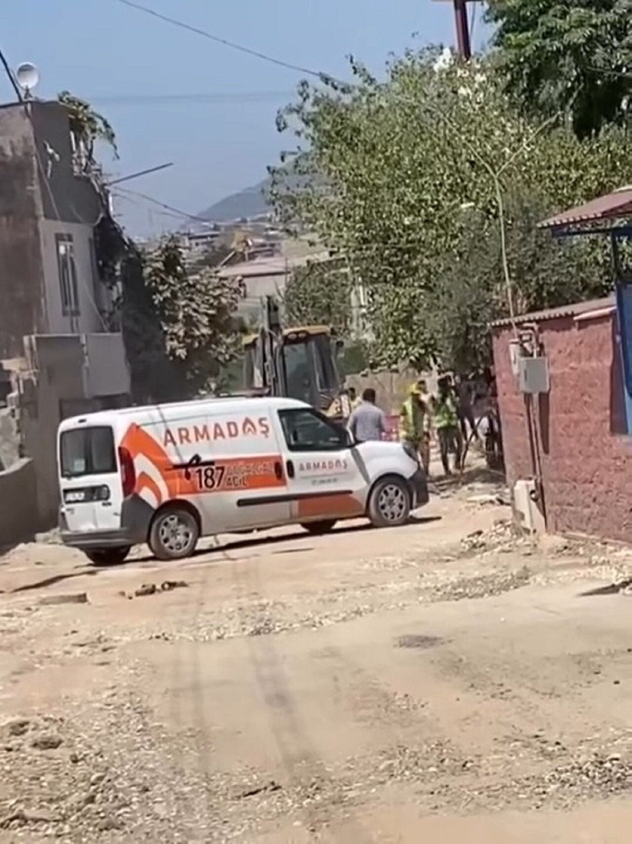 Kahramanmaraş’ta Gaz Borusu Patladı, Ekipler Harekete Geçti (3)