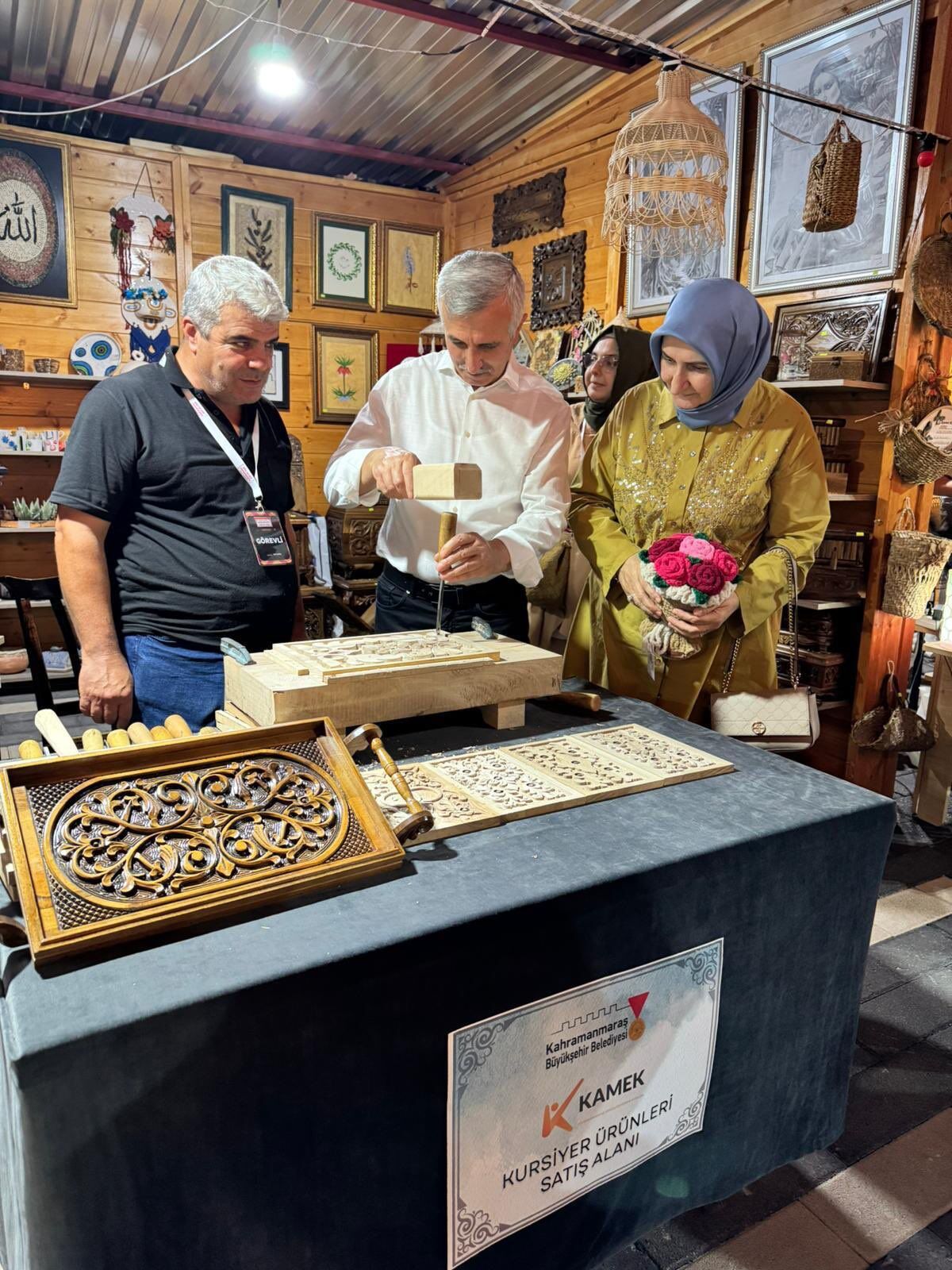 Kahramanmaraş'ta Geleneksel Fuar'a Sürpriz Ziyaret (3)