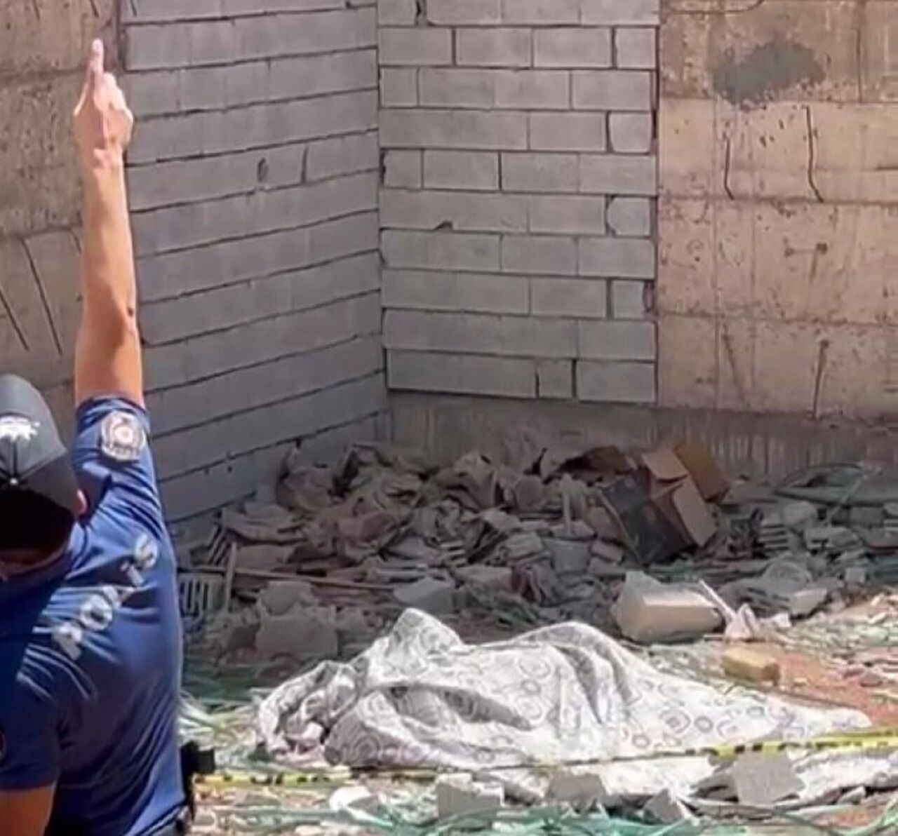 Kahramanmaraş'ta Inşattan Düşen Işçi Hayatını Kaybetti (1)