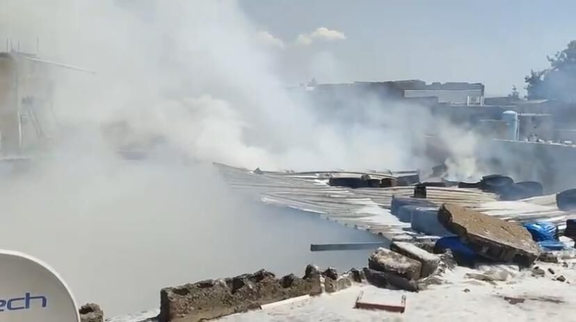 Kahramanmaraş’ta İş Yeri Alevlere Teslim Oldu (2)-1