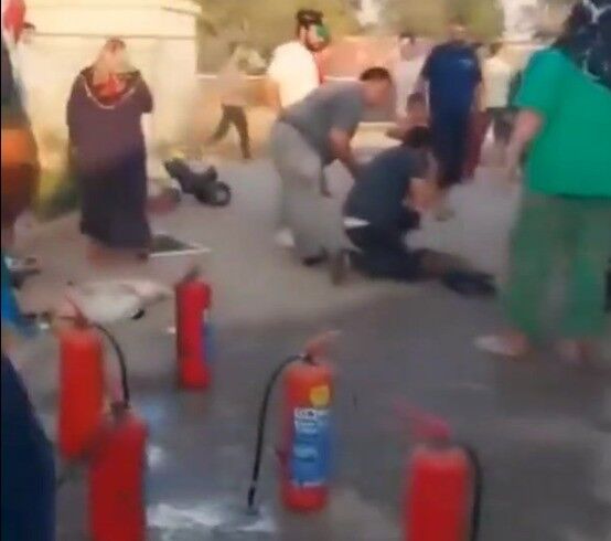 Kahramanmaraş’ta Konteyner Yangını Bir Çocuk Ağır Yaralandı (1)-1