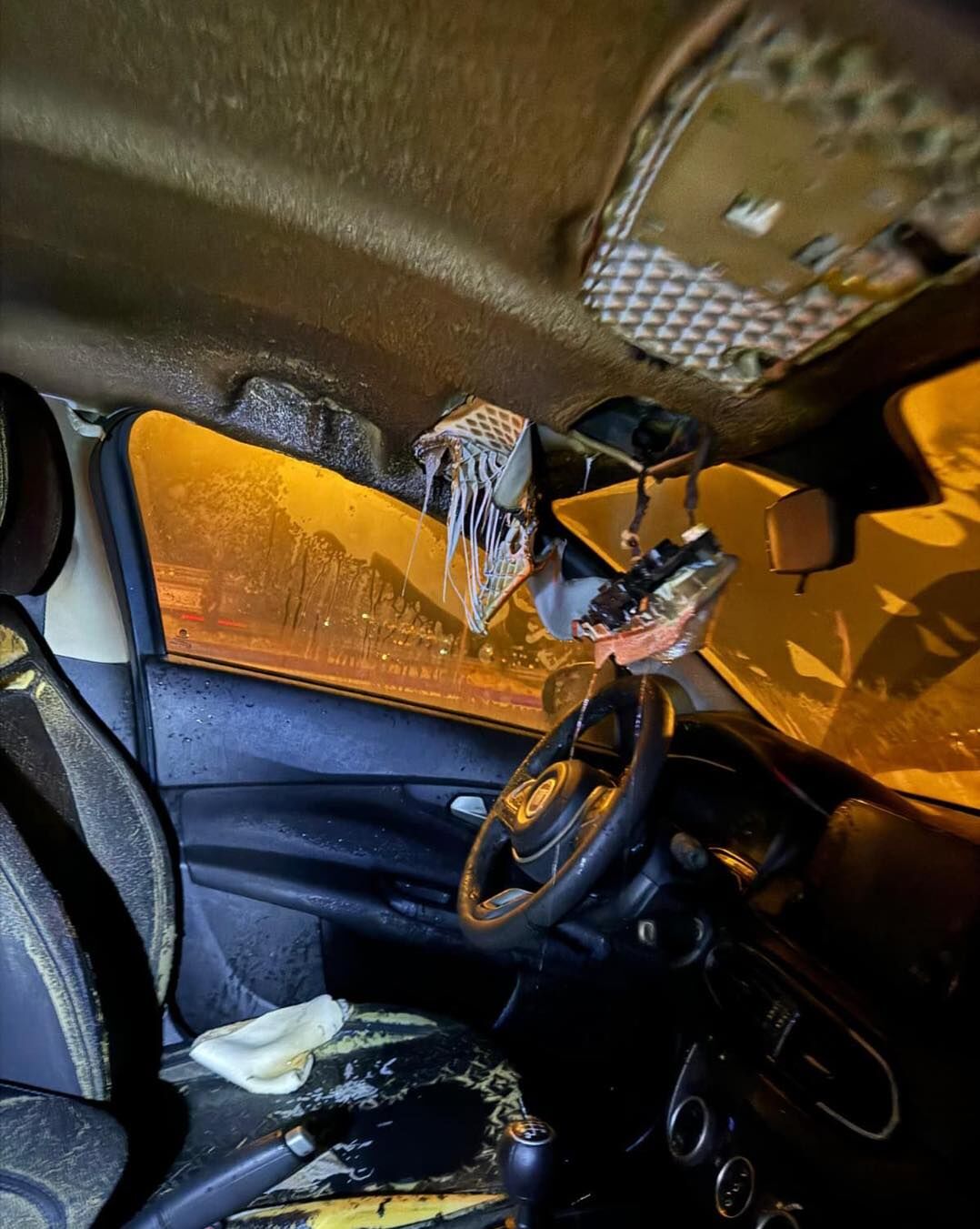 Kahramanmaraş’ta Trafik Kâbusu! Araç Alev Topuna Döndü (1)