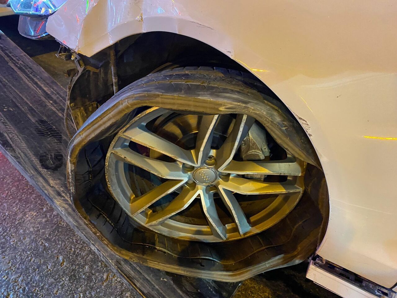 Kahramanmaraş’ta Trafik Kazası 2 Yaralı Hastaneye Kaldırıldı (1)