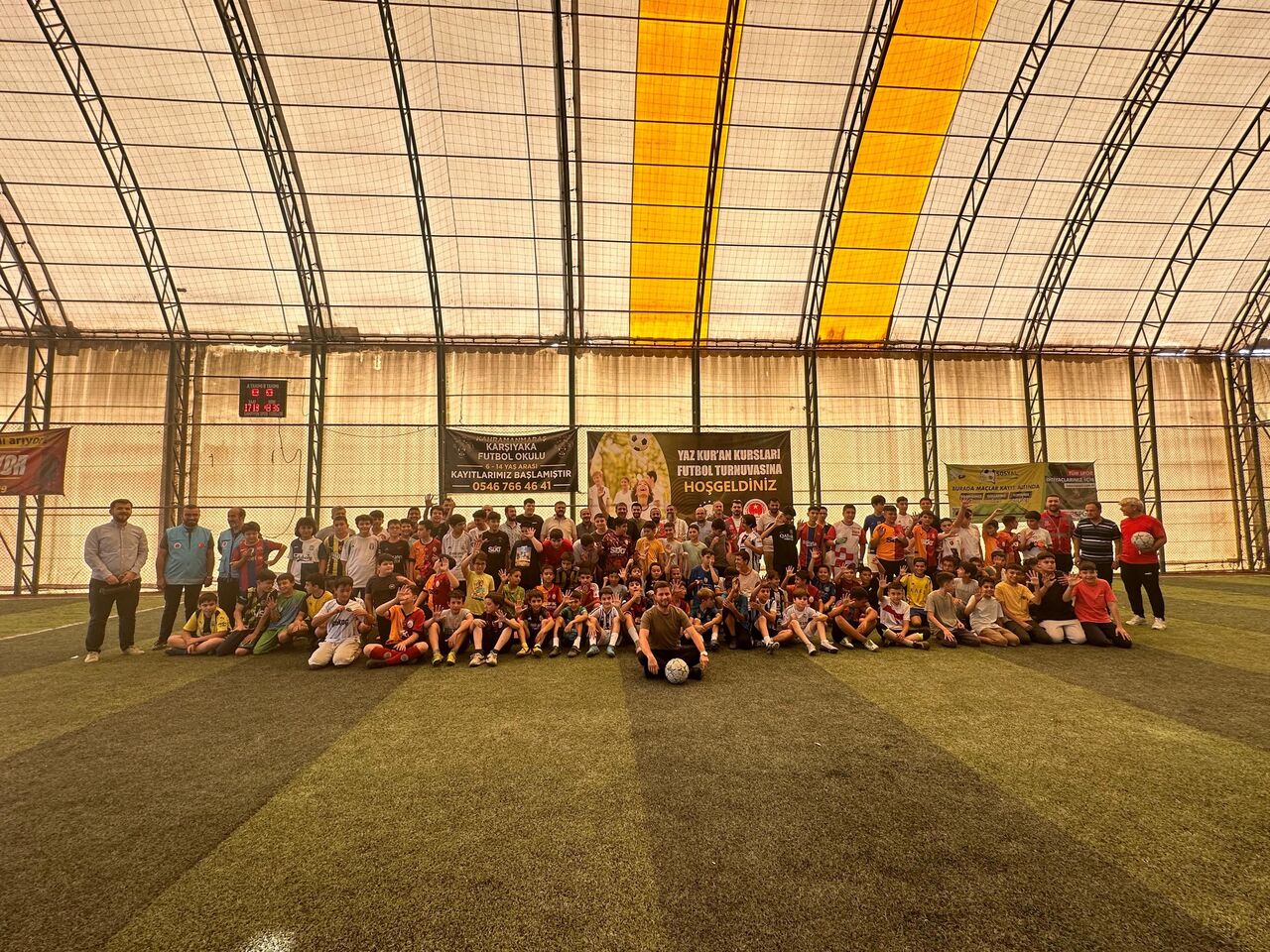 Kahramanmaraş’ta Yaz Kur’an Kursu Öğrencileri Halı Sahada Buluştu (2)
