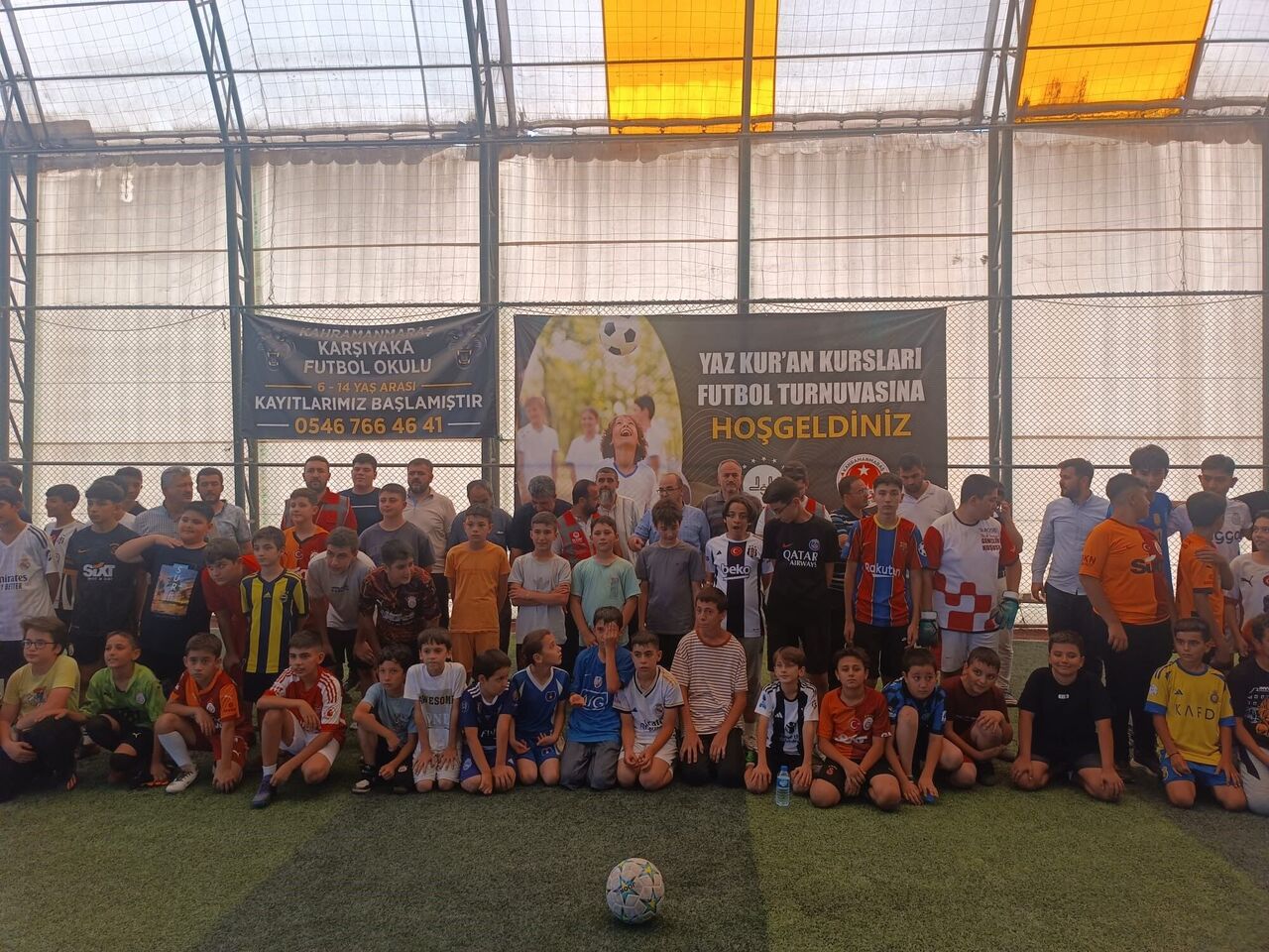 Kahramanmaraş’ta Yaz Kur’an Kursu Öğrencileri Halı Sahada Buluştu (3)