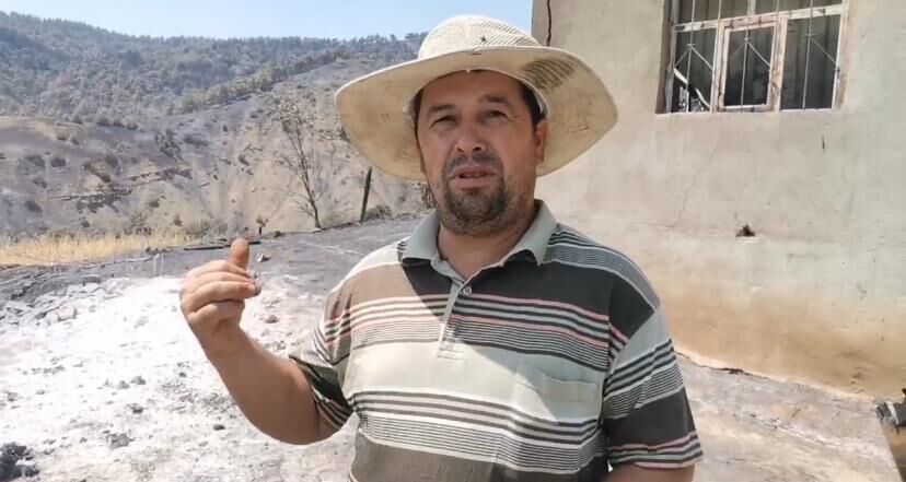 Kahramanmaraş'taki Orman Yangını Bir Hayatı Daha Kararttı (2)