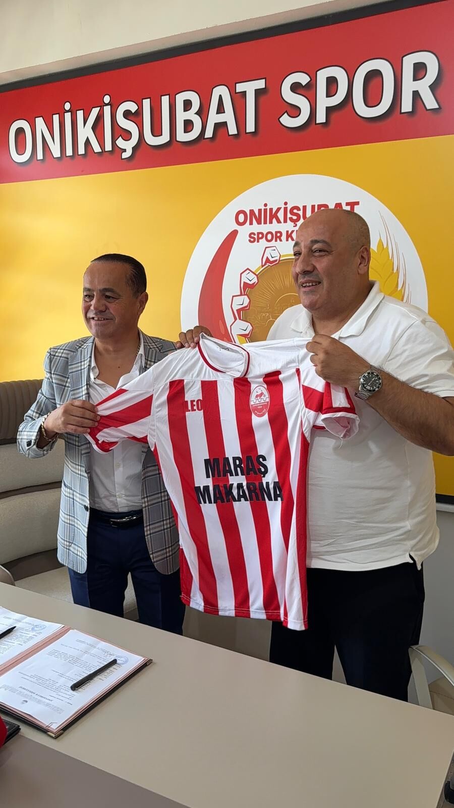 Maraş Makarna’dan Kahramanmaraşspor’a Göğüs Sponsorluğu Desteği (2)