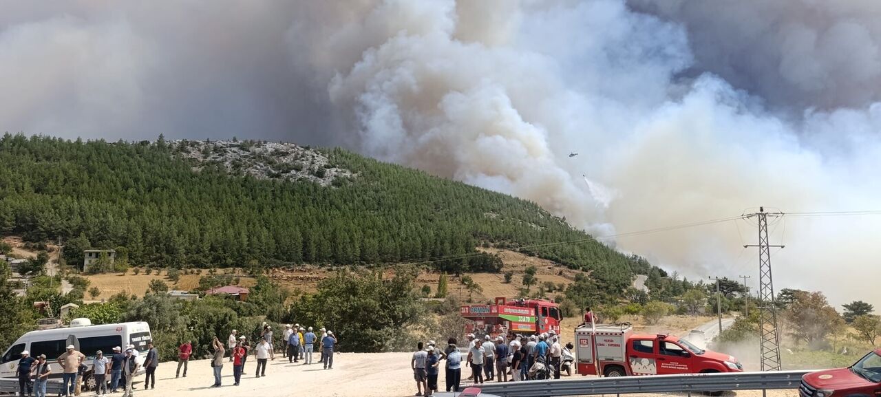 Mersin Ormanları Alevler Altında Silifke’de Yangın Alarmı (6)