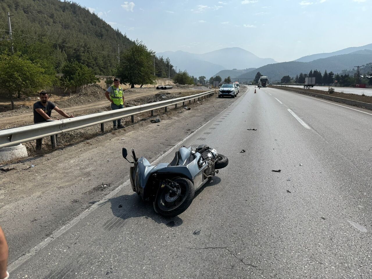 Osmaniye’de Motosiklet Kazası 1’I Ağır 2 Yaralı (2)