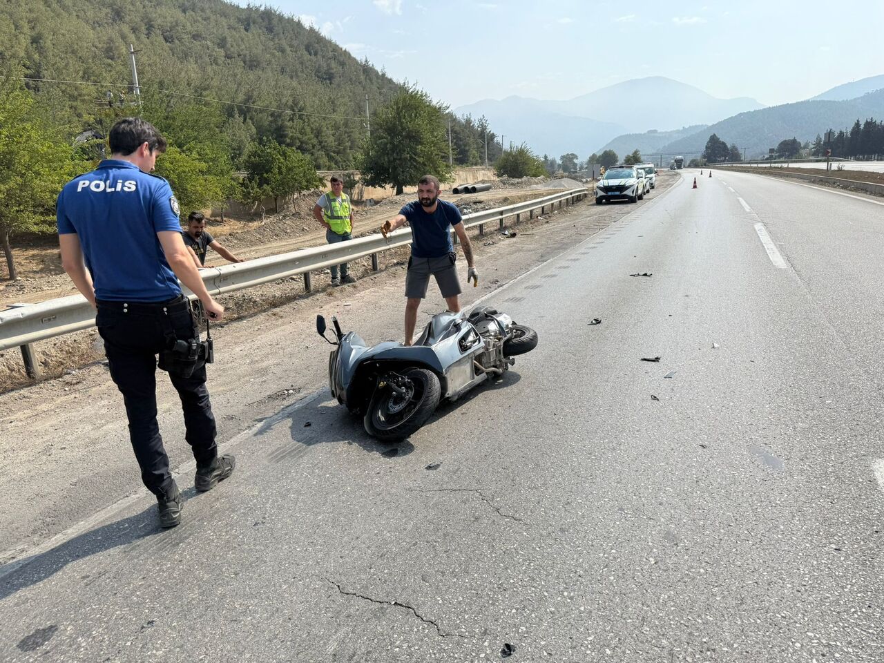 Osmaniye’de Motosiklet Kazası 1’I Ağır 2 Yaralı (3)