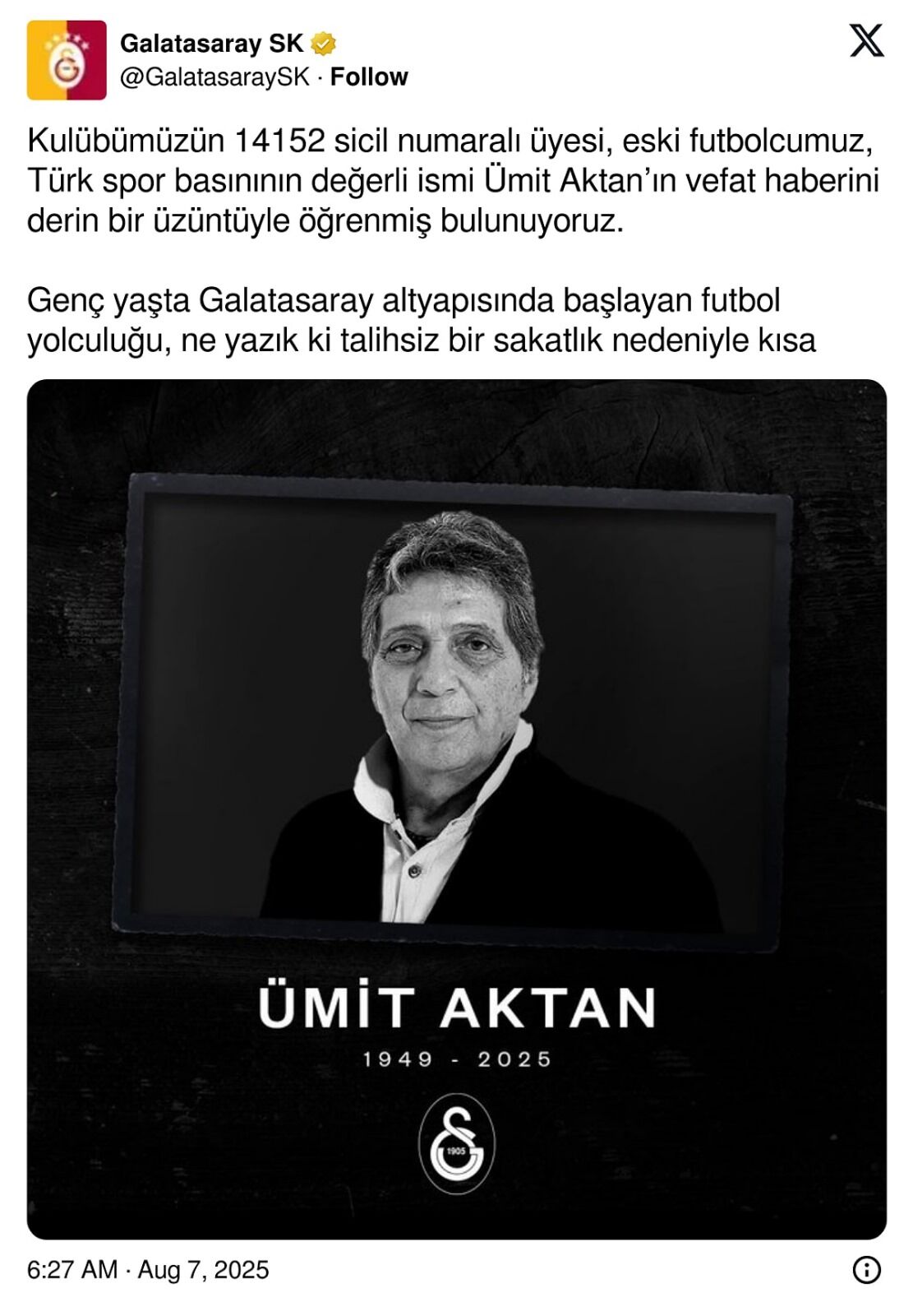 Ümit Aktan,Ümit Aktan Kimdir,Ümit Aktan Vefat Etti (1)