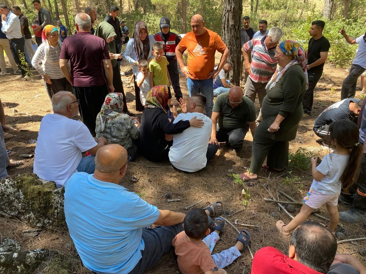 Yangın Müdahalesinde Şehit Olan Orman İşçisinin Acı Günü (2)