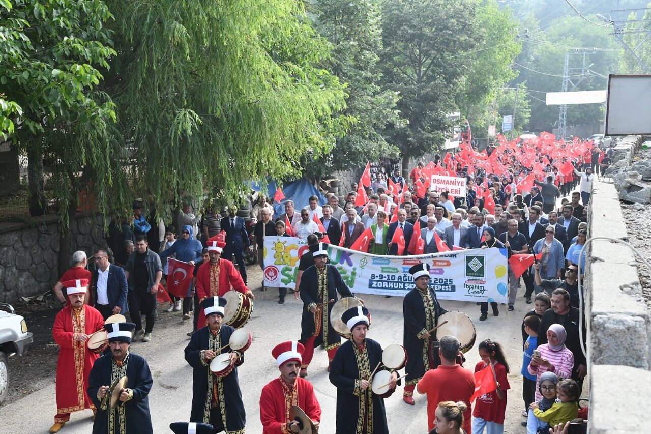 Zorkun Yaylası 29. Çocuk Şenliği Osmaniye’de Coşkuyla Başladı (1)