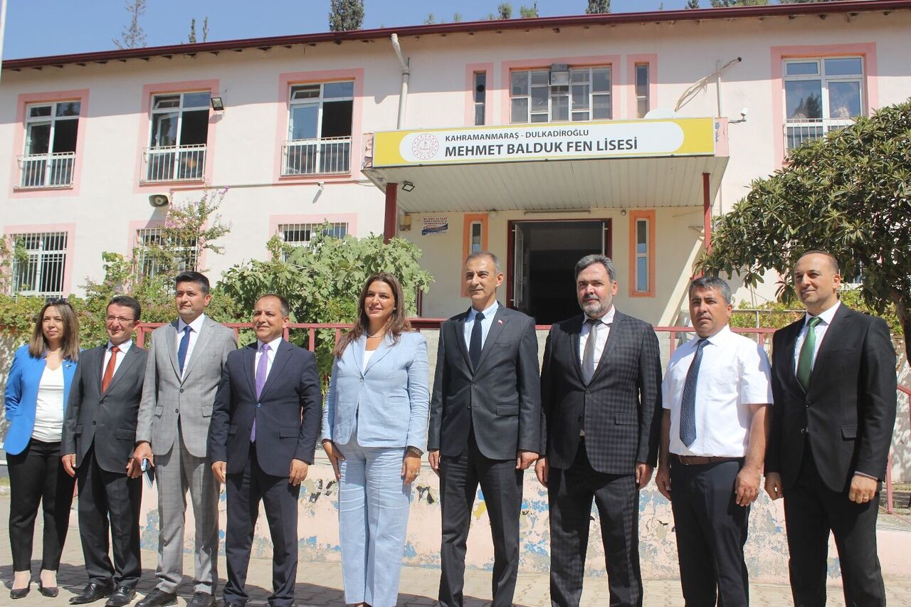 Balduk Ailesi Kahramanmaraş’ta Babasının Adını Taşıyan Okula Eğitim Desteği Sağladı (1)