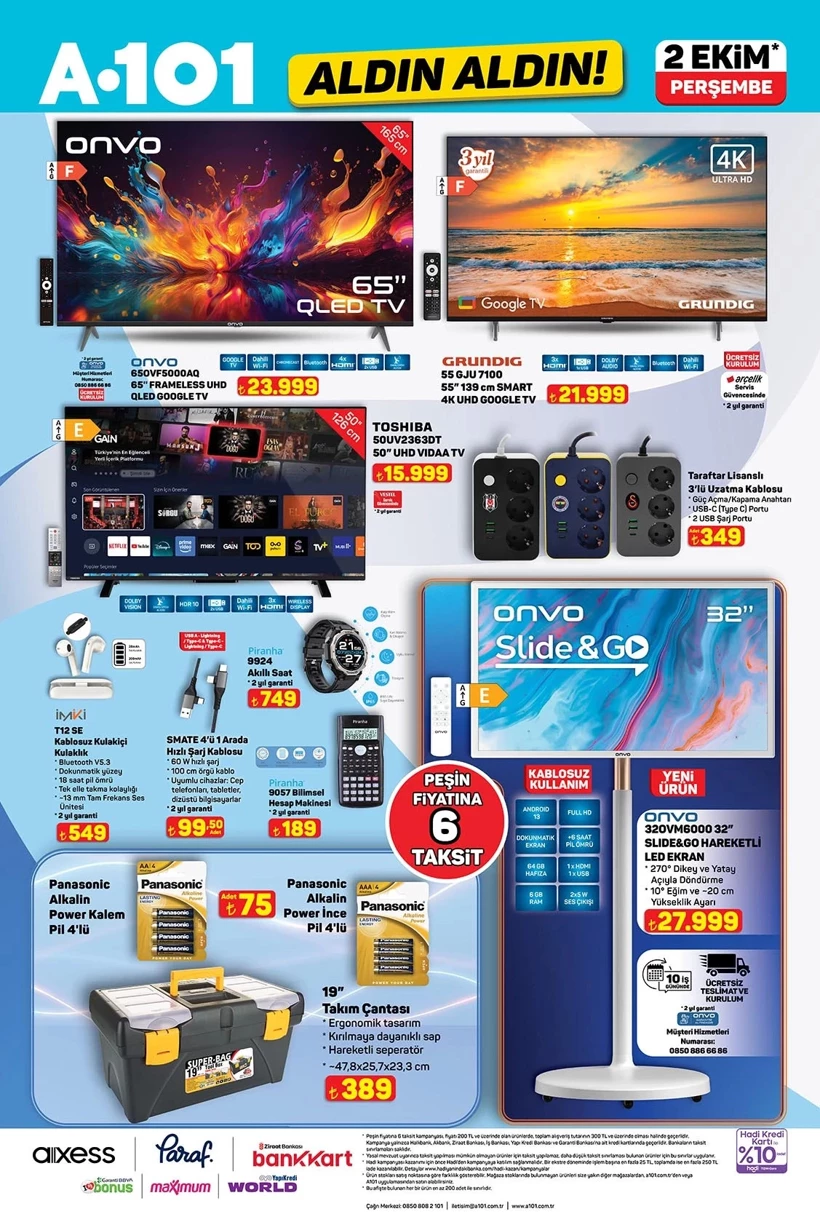 Kahramanmaraş A101 2 Ekim Kataloğu Çekme Karavan Ve Taraftar Setleri Geliyor (3)