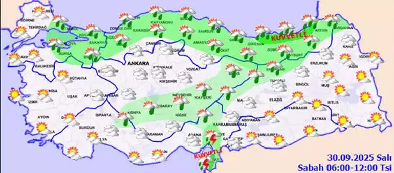 Kahramanmaraş Ve Çevresinde Kuvvetli Yağış Uyarısı (2)