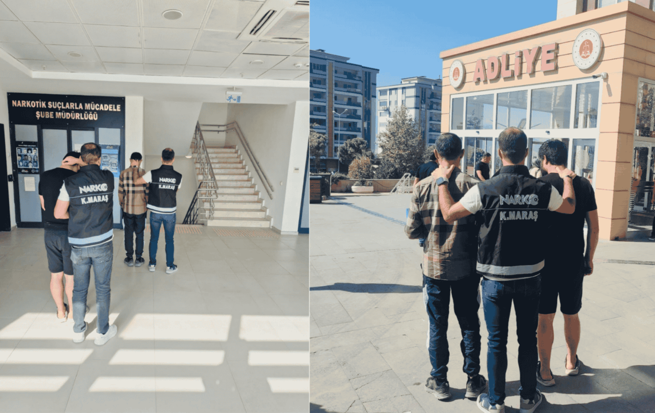 Kahramanmaraş’ta 10 bin hap ele geçirildi 3 kişi tutuklandı