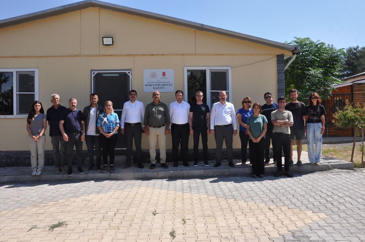 Kahramanmaraş’ta Domuztepe Höyüğü Kazıları Yerinde İncelendi (5)