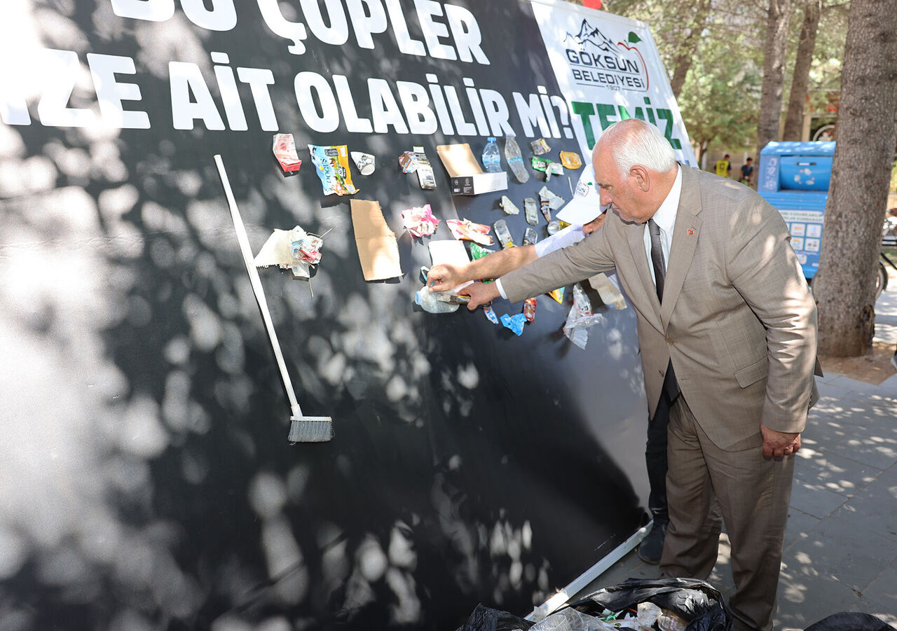 Kahramanmaraş’ta Öğrenciler Sokakları Temizledi (1)