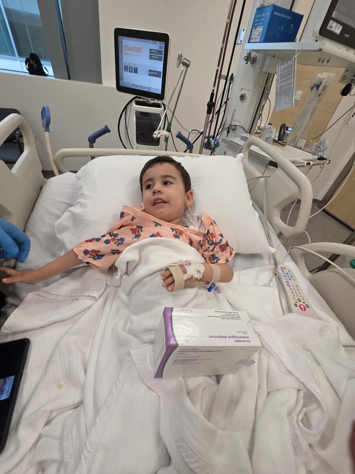 Kahramanmaraş’ta Sma Hastası Miran Ali İlacına Kavuştu (1)