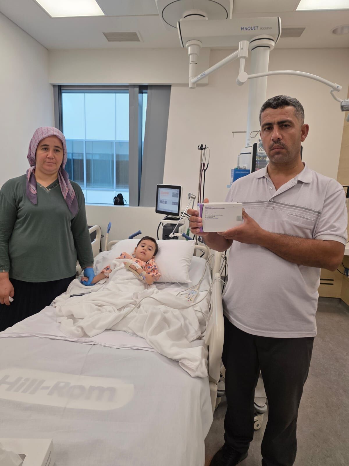 Kahramanmaraş’ta Sma Hastası Miran Ali İlacına Kavuştu (2)