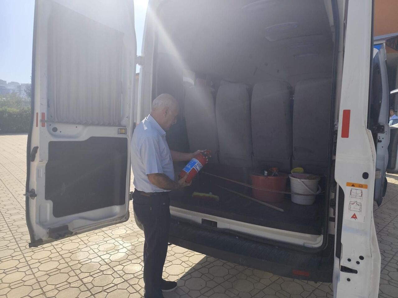 Kahramanmaraş'ta Taşımalı Eğitim Araçlarında Denetimler Başladı (3)