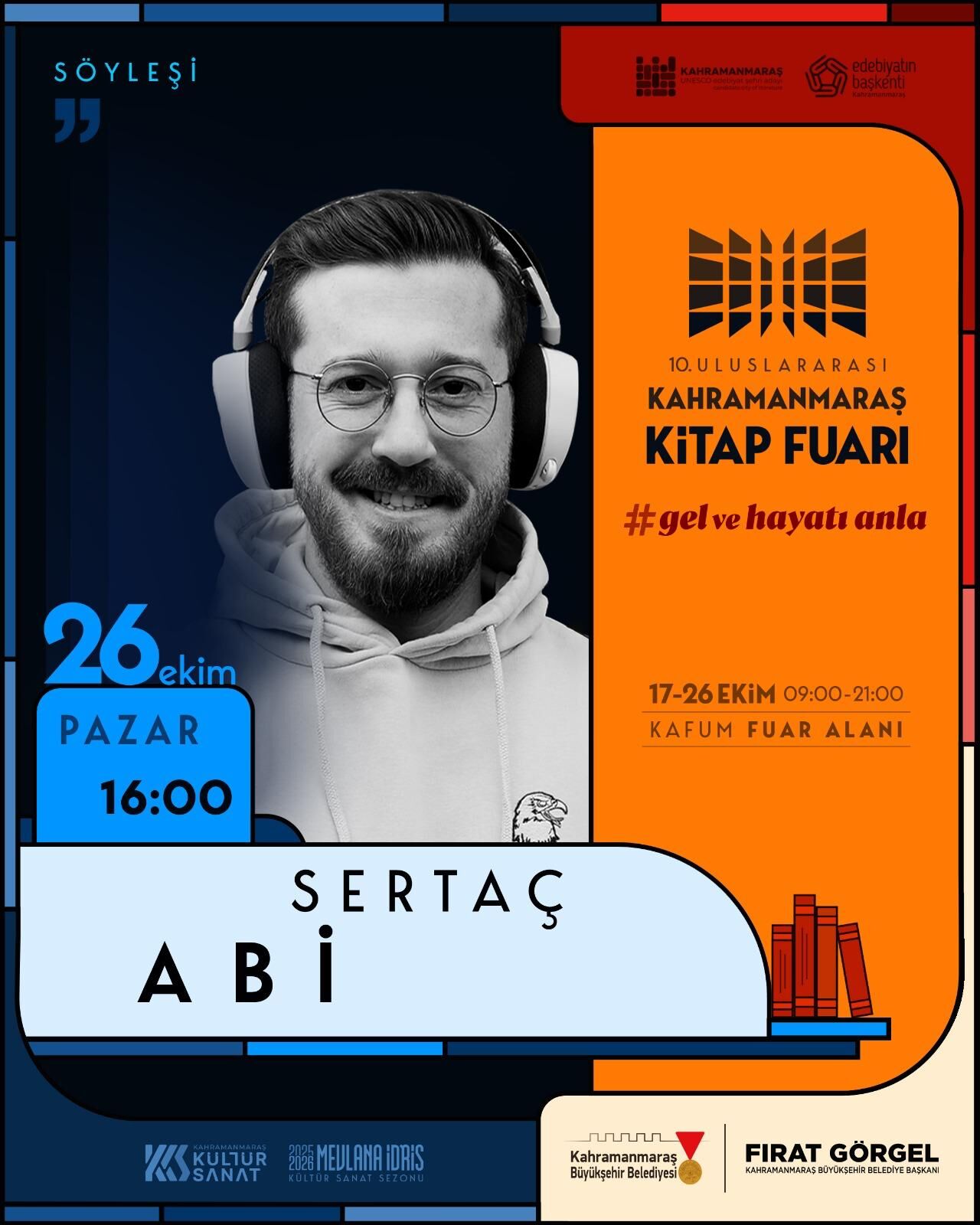 10. Uluslararası Kahramanmaraş Kitap Fuarı Bugün Sona Eriyor (2)