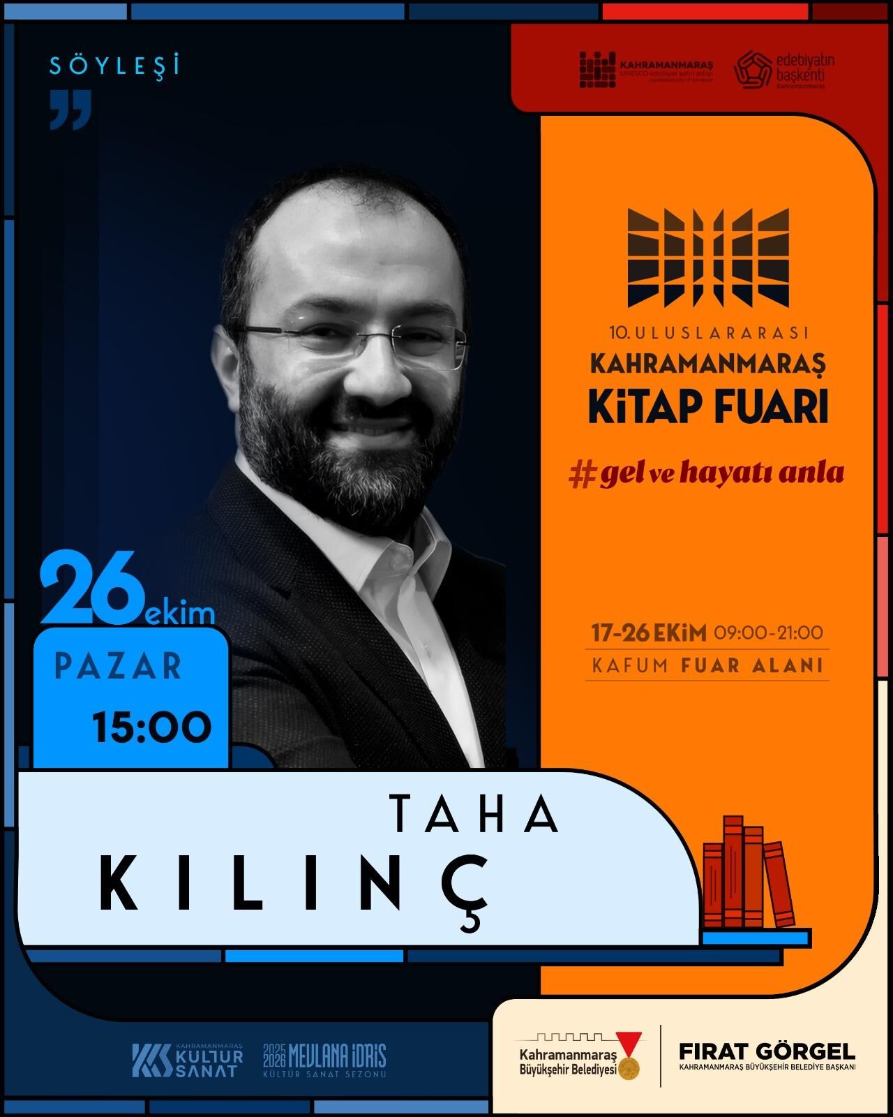 10. Uluslararası Kahramanmaraş Kitap Fuarı Bugün Sona Eriyor (3)