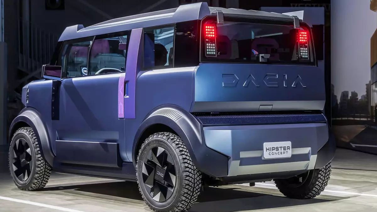 16 Yaşındakiler Bile Kullanabilecek Dacia Hipster Elektrikli Araç Tanıtıldı (1)-1