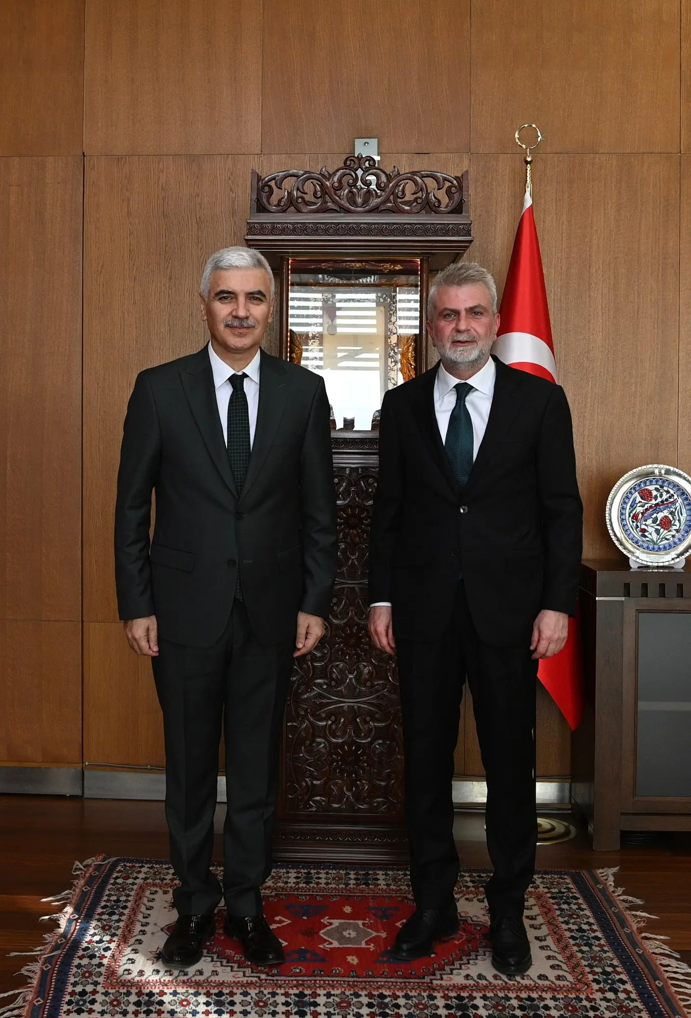 Başkan Görgel, İl Emniyet Müdürü Hasan Yiğit’i Makamında Ağırladı