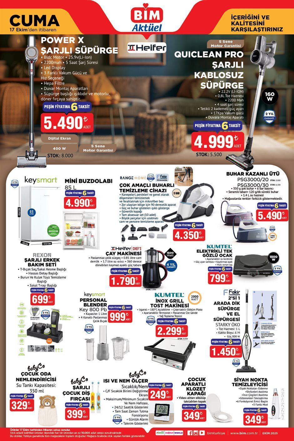 Bi̇m Mağazalarında Bu Hafta Şarjlı Süpürge, Tv Ve Araç Aksesuarlarında Özel Fiyatlar (9)
