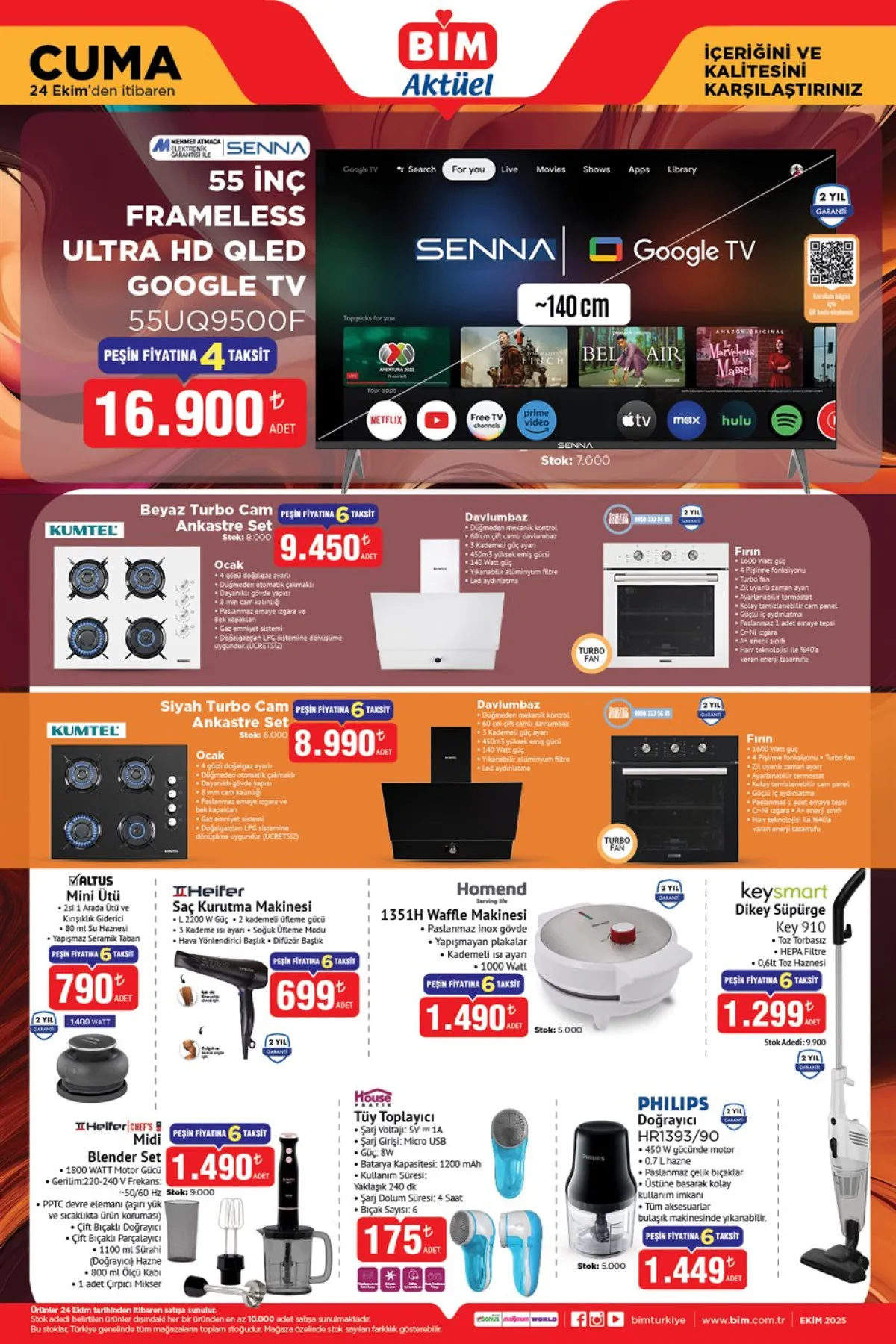 Bi̇m’de Fiyatlar Düşüyor! 24 Ekim Aktüel Ürünlerinde Şaşırtan Kampanyalar (3)